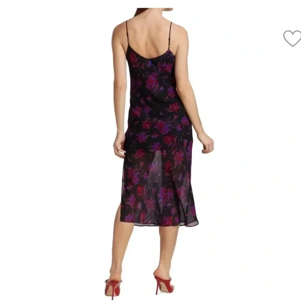 RAG & BONE Mallory Printed Slip Dress NWT size 2 - Picture 2 of 6